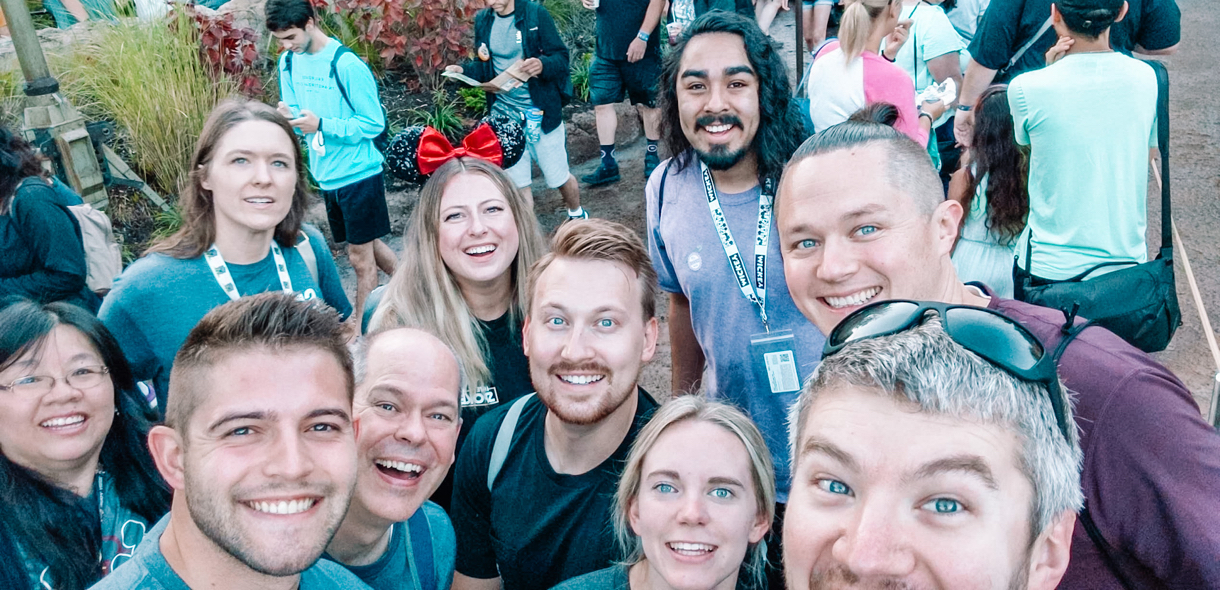 Company trips to Disney World never gets old!