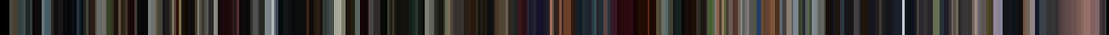 A barcode of colors from the vid Holy Roller Novocaine