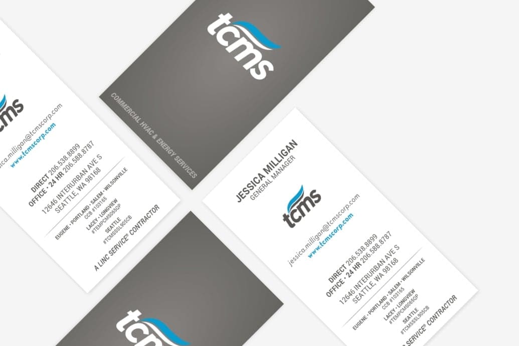 business cards for TCMS