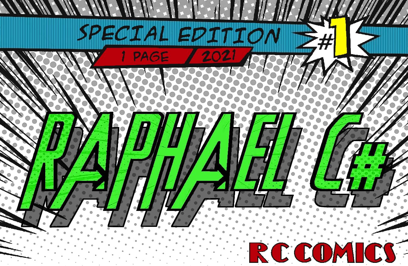 Logo comics Raphaël C#