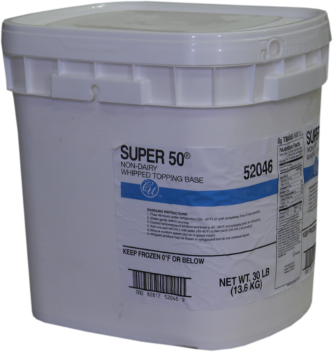 Super 50 Non Dairy Whipped Topping Base | michiganegg.com