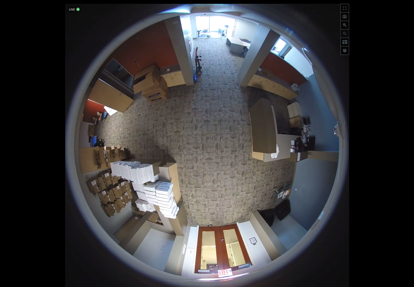 360 security camera view