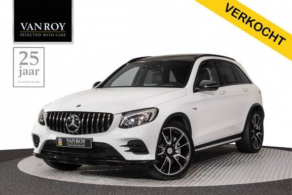 Mercedes-Benz GLC GLC43 AMG 367pk 4Matic Panoramadak Distronic Luchtvering Nightpakket Burmester Sportleder+Memory Head-up AmbientLight ComandOnline 21" Parktronic 360Camera Pdc
