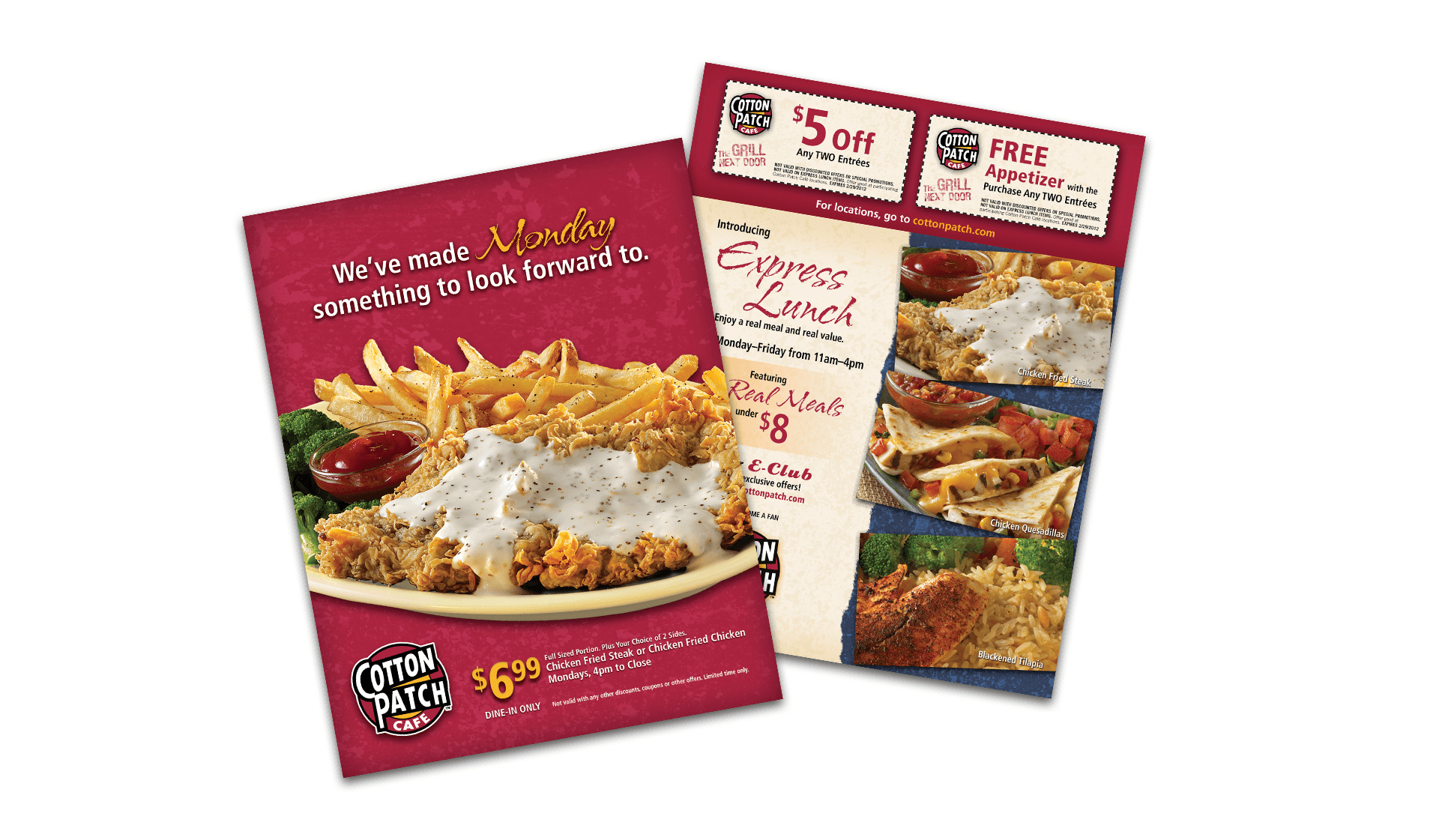 Cotton Patch Cafe Ad