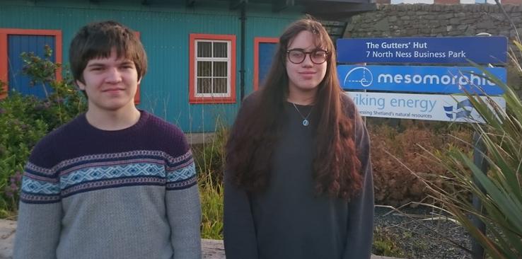 Thomas and Carys share details about their work experience placement with Mesomorphic.