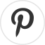 black and white pinterest icon
                            