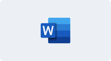 Microsoft Word logo logo