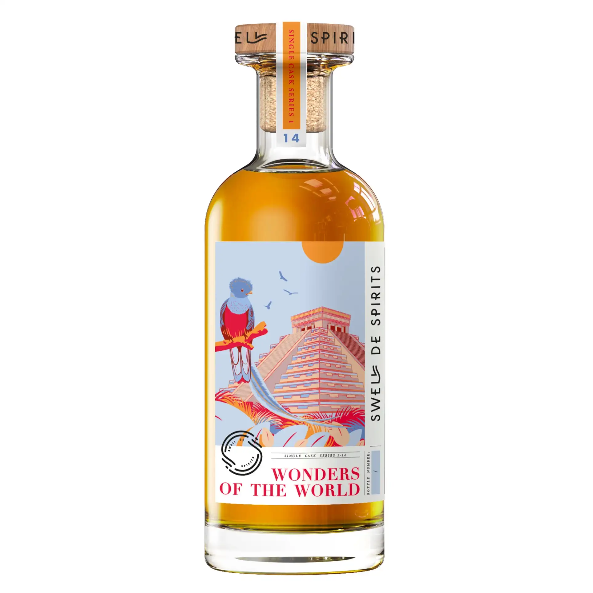 Image of the front of the bottle of the rum Wonders of the World