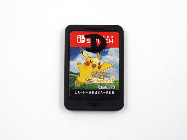 NINTENDO Switch Game Pokemon Lets Go Pikachu 