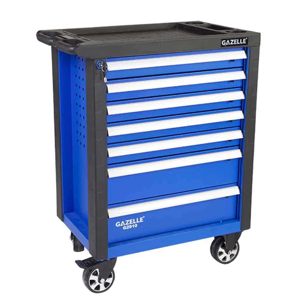 27 In. Rolling Tool Cabinet with Tools
