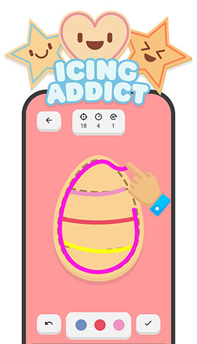 Screenshot of the app in action