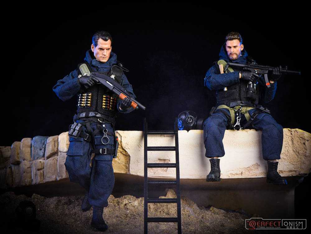 British Special Forces Pocket Elite Series SAS CRW 1/12 Figures