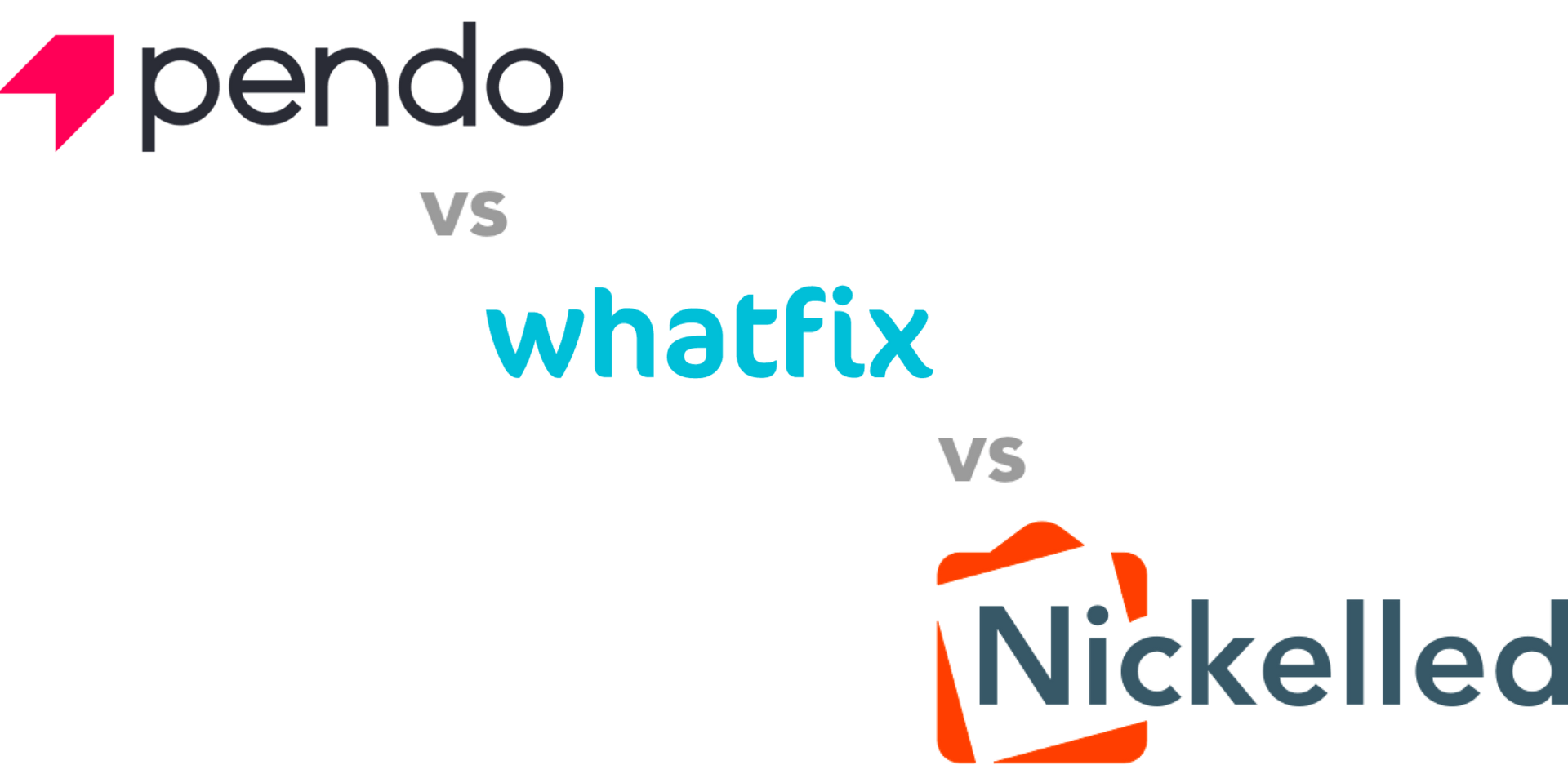 Pendo vs Whatfix