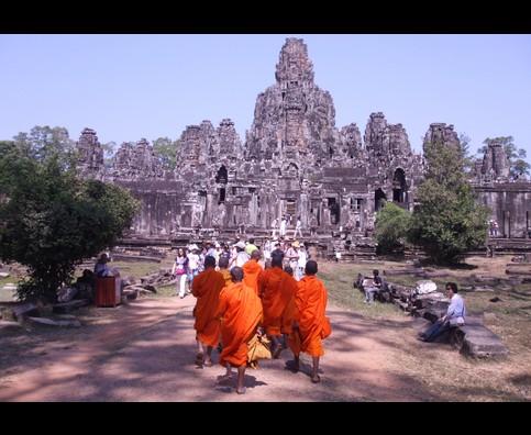 Cambodia  Angkor Monks 11