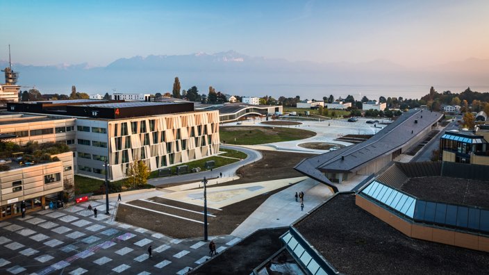 Photo of the EPFL campus