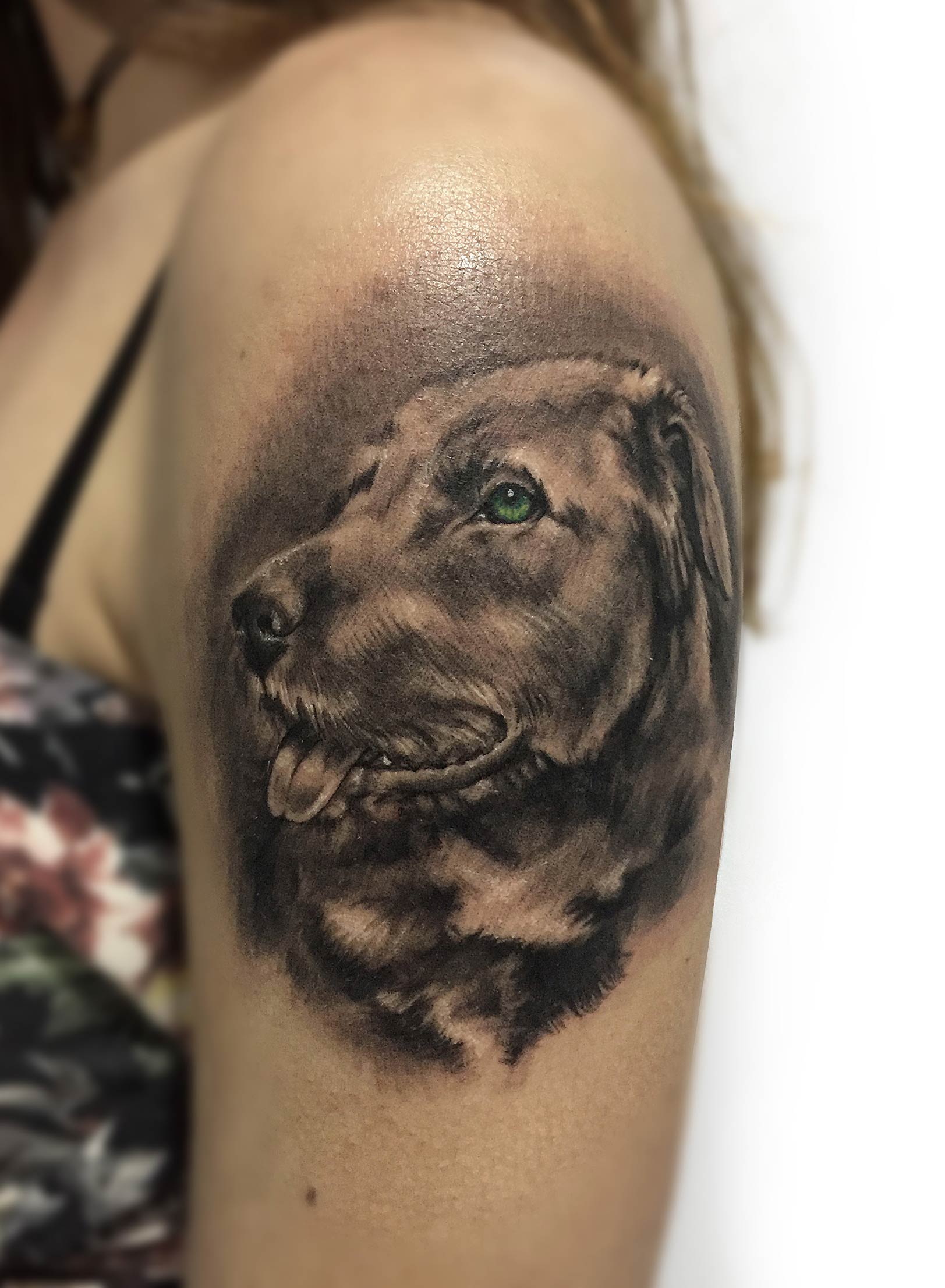tatuaje perro