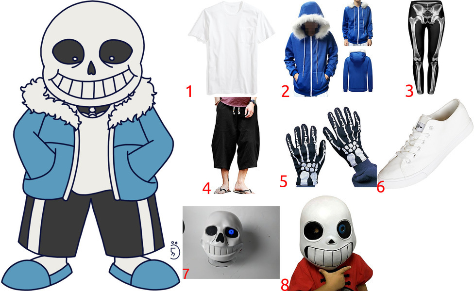 Sans Costume for Cosplay & Halloween