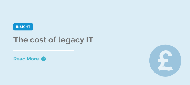 Blog image for the cost of legacy IT