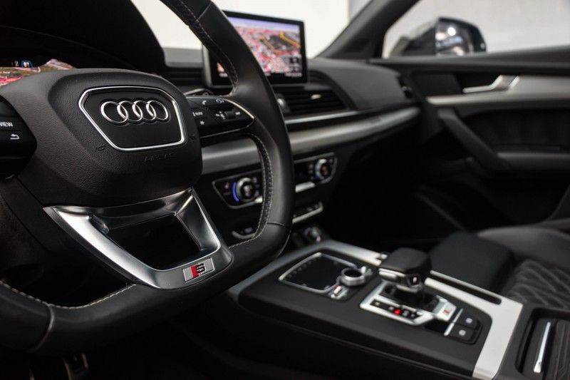 Audi SQ5 3.0 TDI 347pk Quattro Black Edition Panoramadak Luchtvering Valconaleder B&O Keyless ACC Navi-High Matrix Camera 21"Performance Pdc Verlengde fabrieksgarantie afbeelding 18