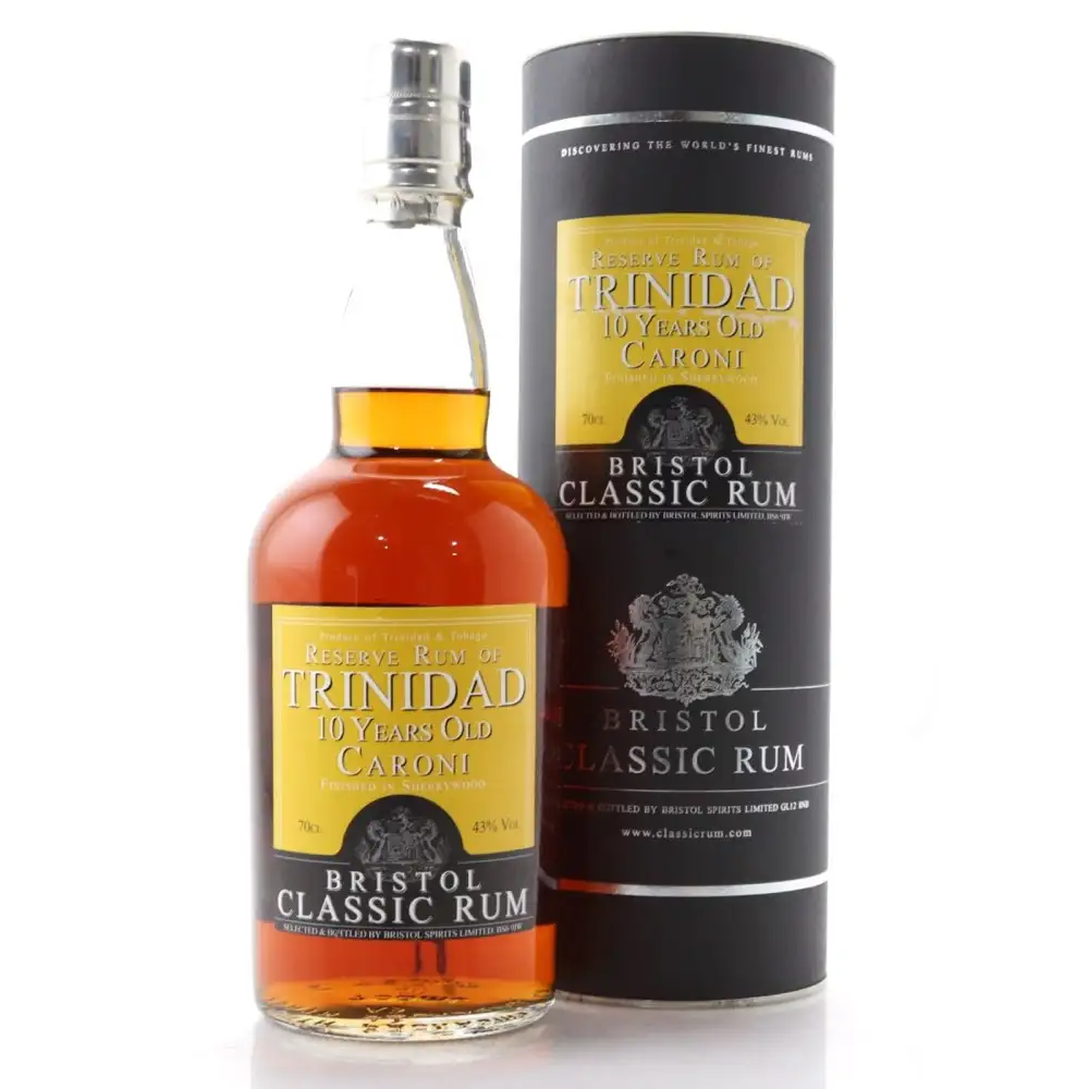 Image of the front of the bottle of the rum Reserve Rum of Trinidad Sherrywood