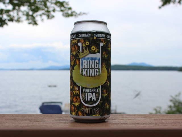 Ring King, an IPA brewed by Smuttlabs Brewery & Kitchen