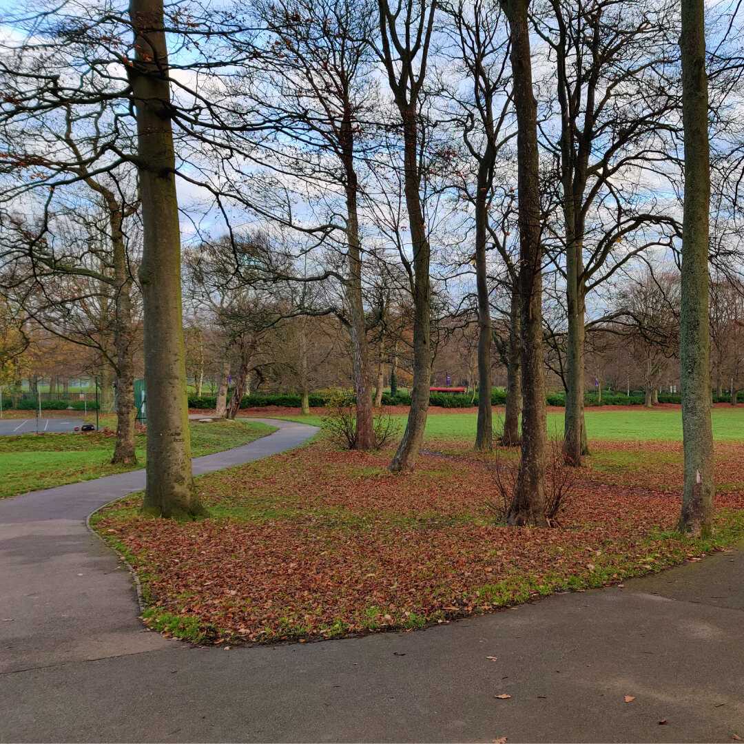 Beckett Park path