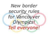 vancouver olympics border rules