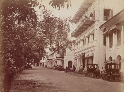 Raffles Place, 1880s