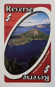 National Parks: Ken Burns Red Uno Reverse Card