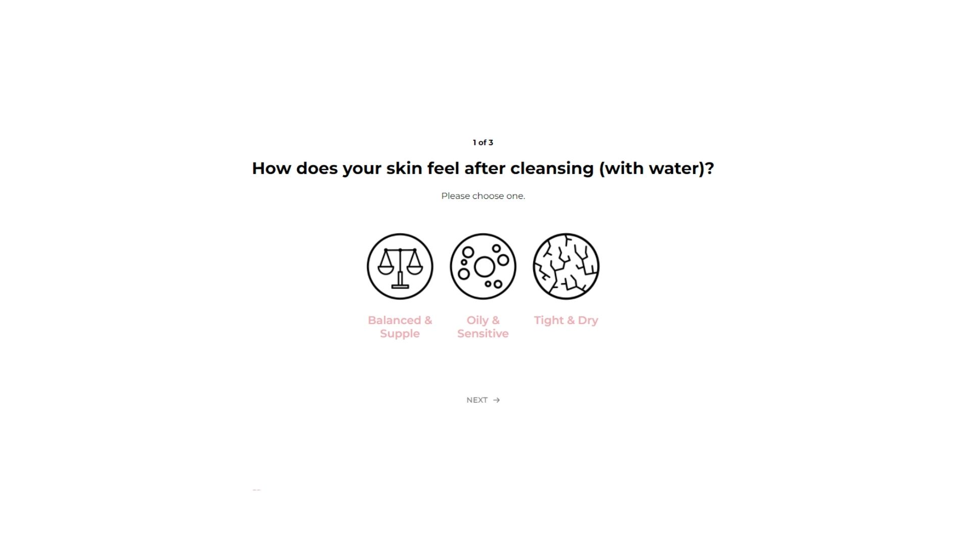 BeautyBio skincare ecommerce quiz