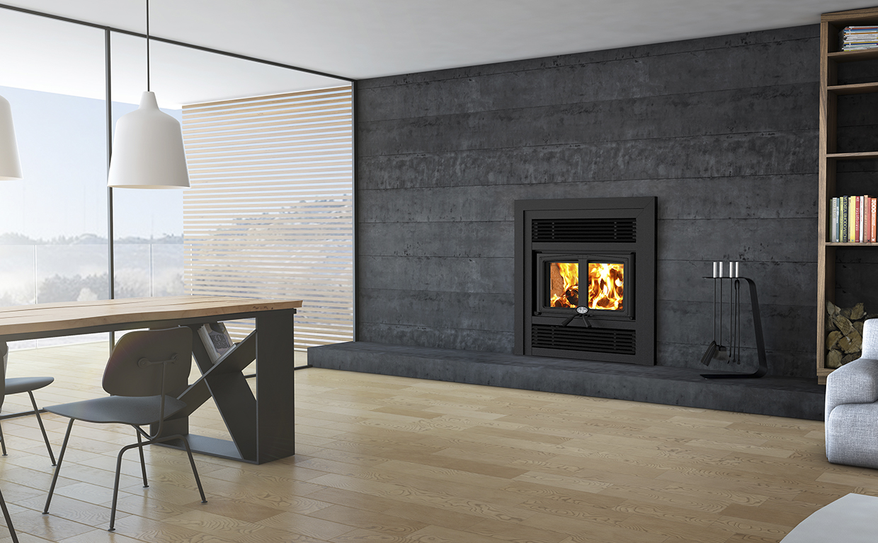 Foyer Osburn Everest avec ventilateur
