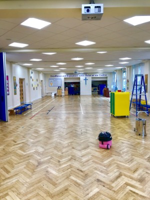 HG Electrical Image of Corpus Christi School LED Lighting Installation