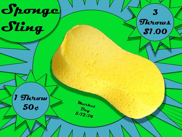 Sponge Sling Poster