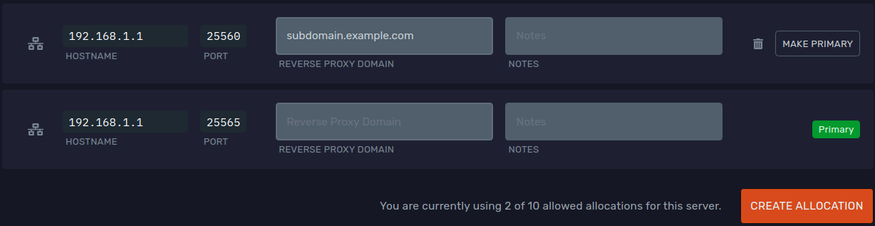 portsandproxies