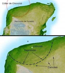 Mapa del Yucatán. Creative Commons.