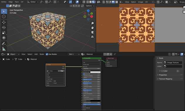 Blender how to use shader editor and images for texturing 3D models