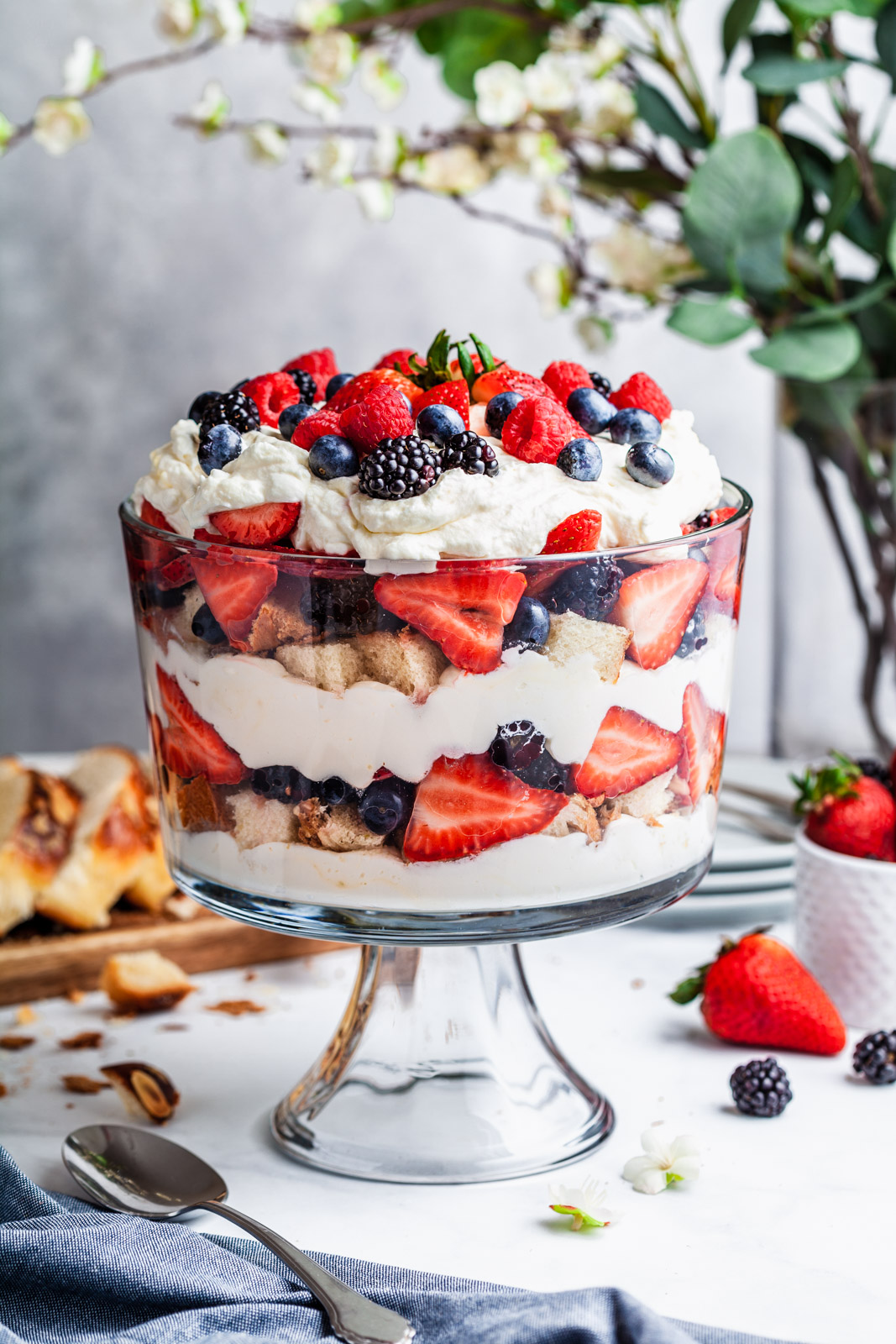 Quick And Easy Mixed Berry Trifle Olive Mango Quick And Easy Mixed Berry Trifle Olive Mango