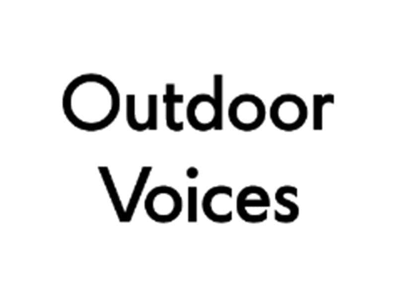 logo for outdoor voices
