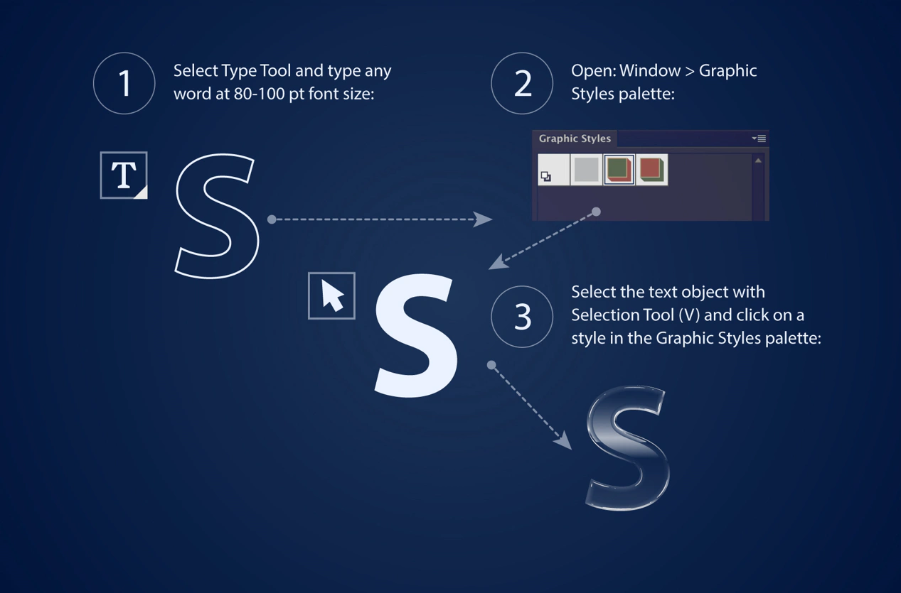 Glass Adobe Illustrator Styles images/glass_4_tutorial.jpg