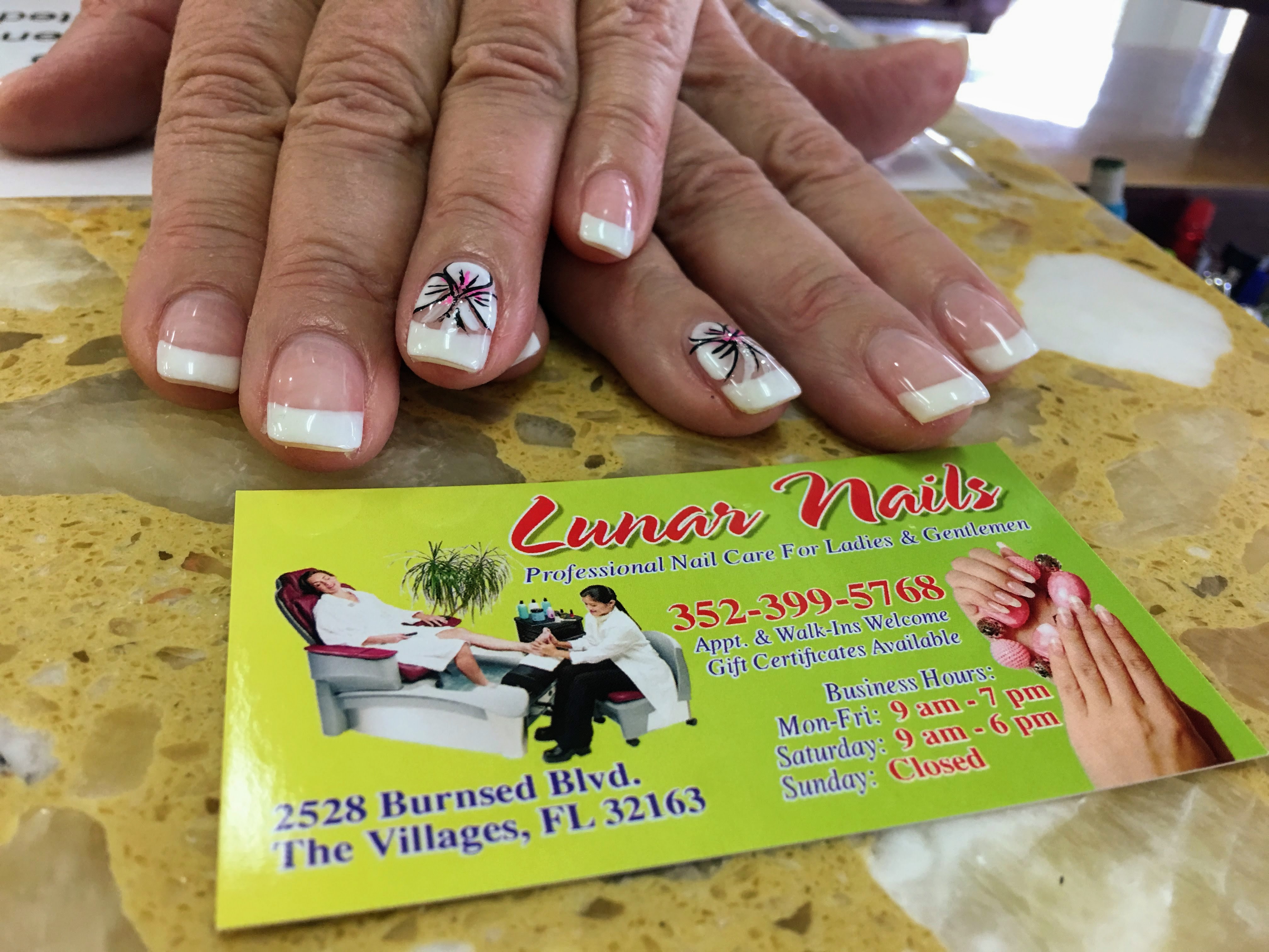 Lunar Nails - The Villages - Pinellas - Wildwood- Brownwood- Colony