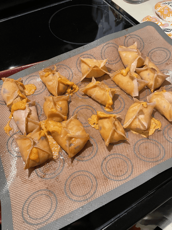 baked rangoons