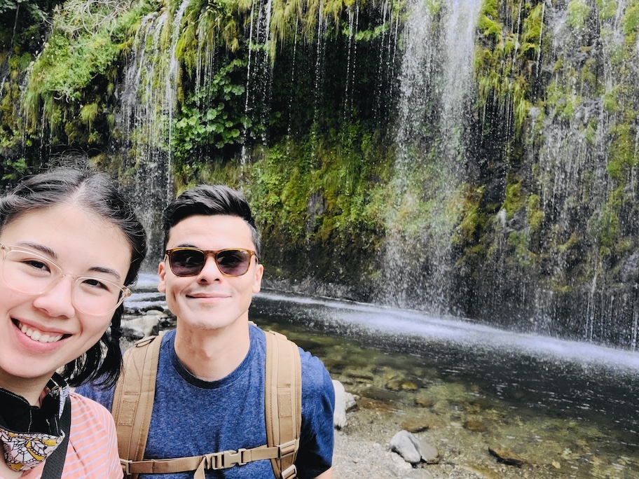 Hiking with the wifey near Mt. Shasta, CA.