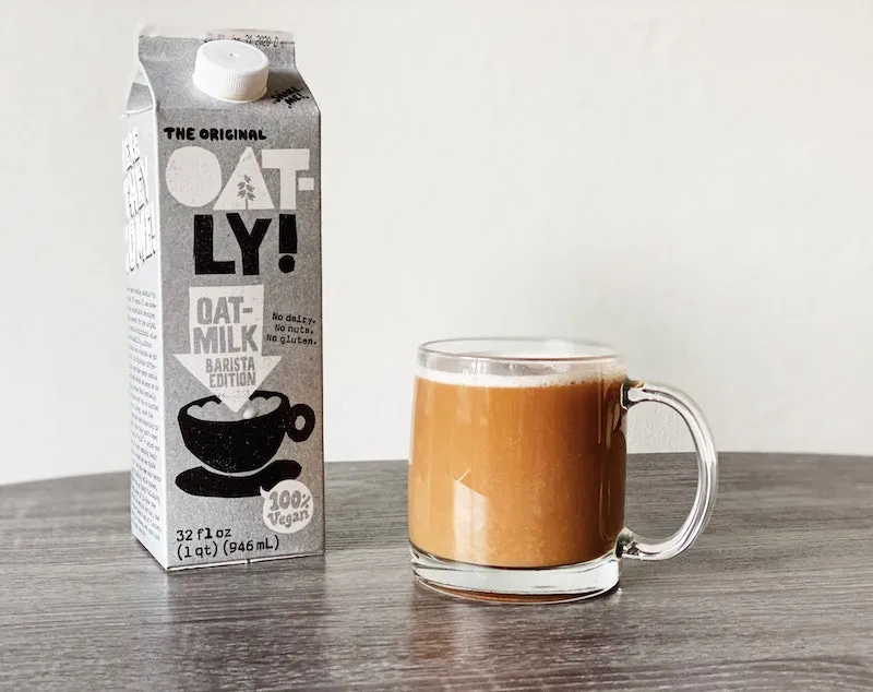 Der Unterschied zwischen regulärer Oatly und Oatly Barista Edition