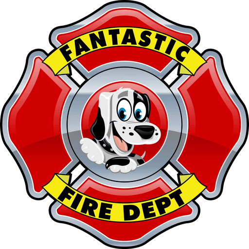 Fantastic Fire Department logo.
