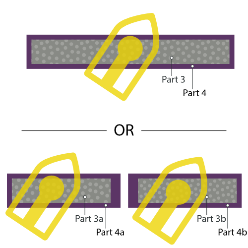 Fuse interfacing to waistband