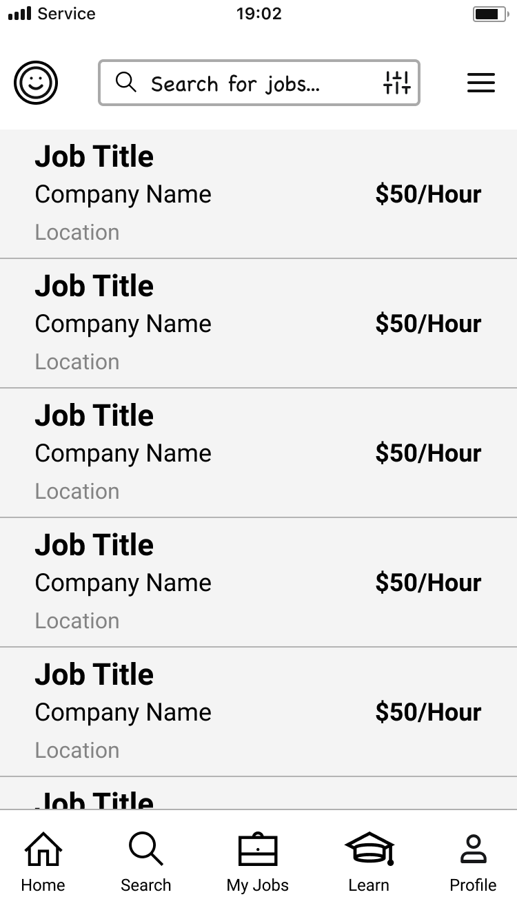 SPOT App Job Search Wire Draft