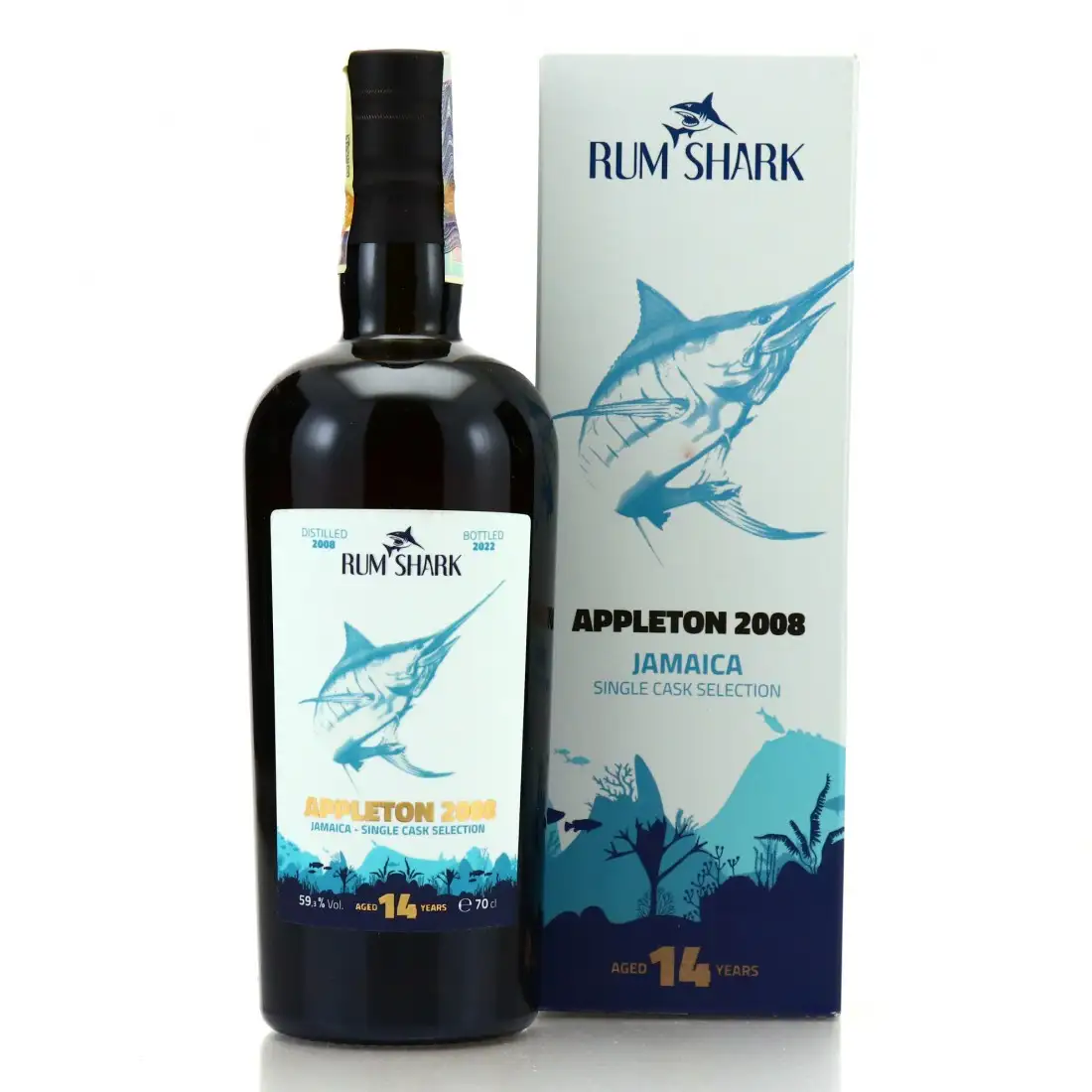Image of the front of the bottle of the rum Jamaica Single Cask Selection