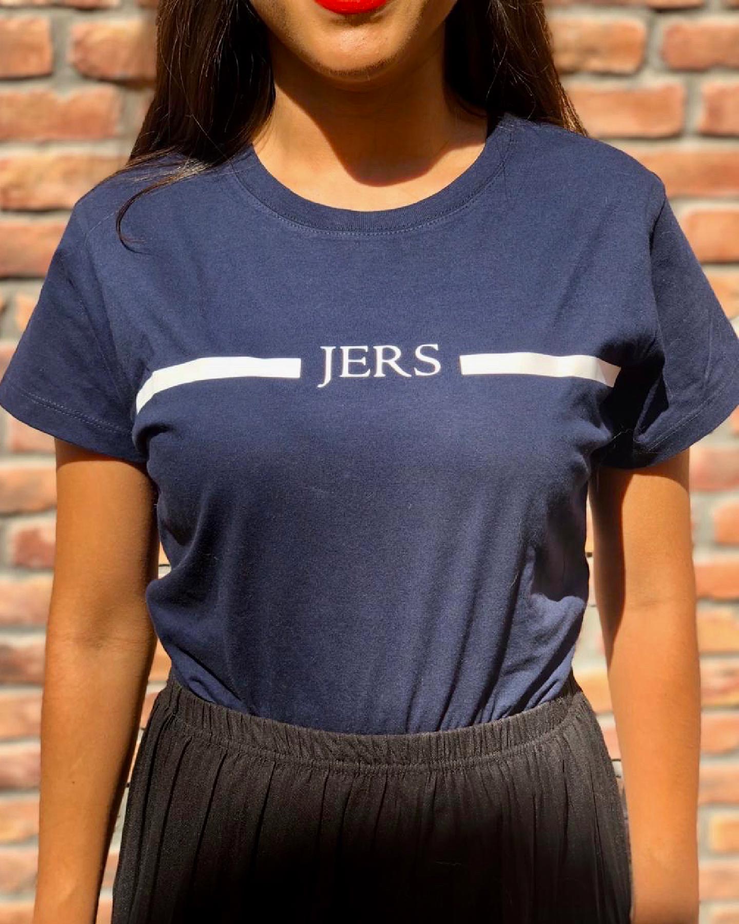 Blusa JERS Azul y Blanco