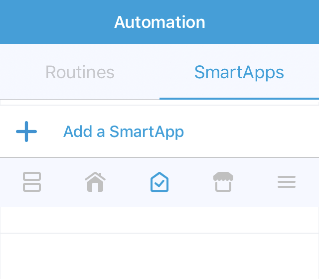 Click add SmartApp