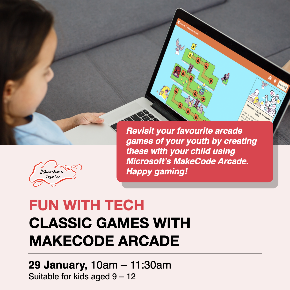 Classic games workshop for kids